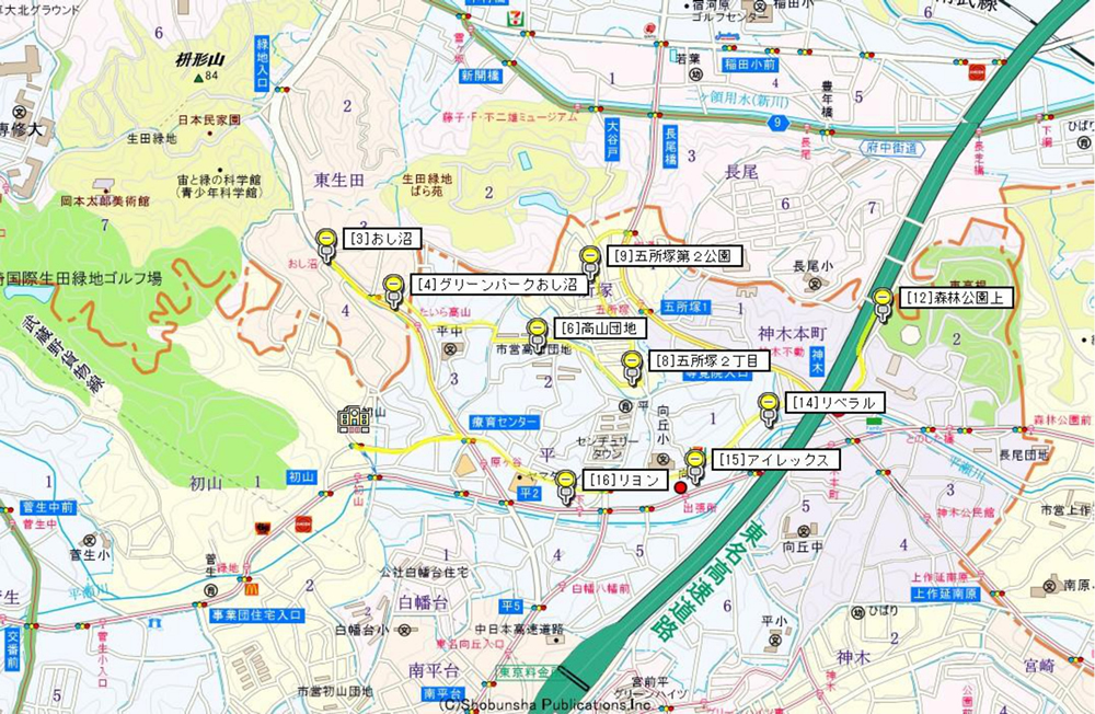 ひまわり号きいろコース